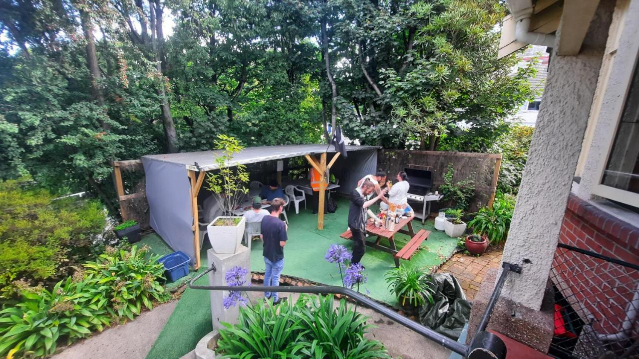 A Pousada Manor House Backpackers Dunedin Exterior foto
