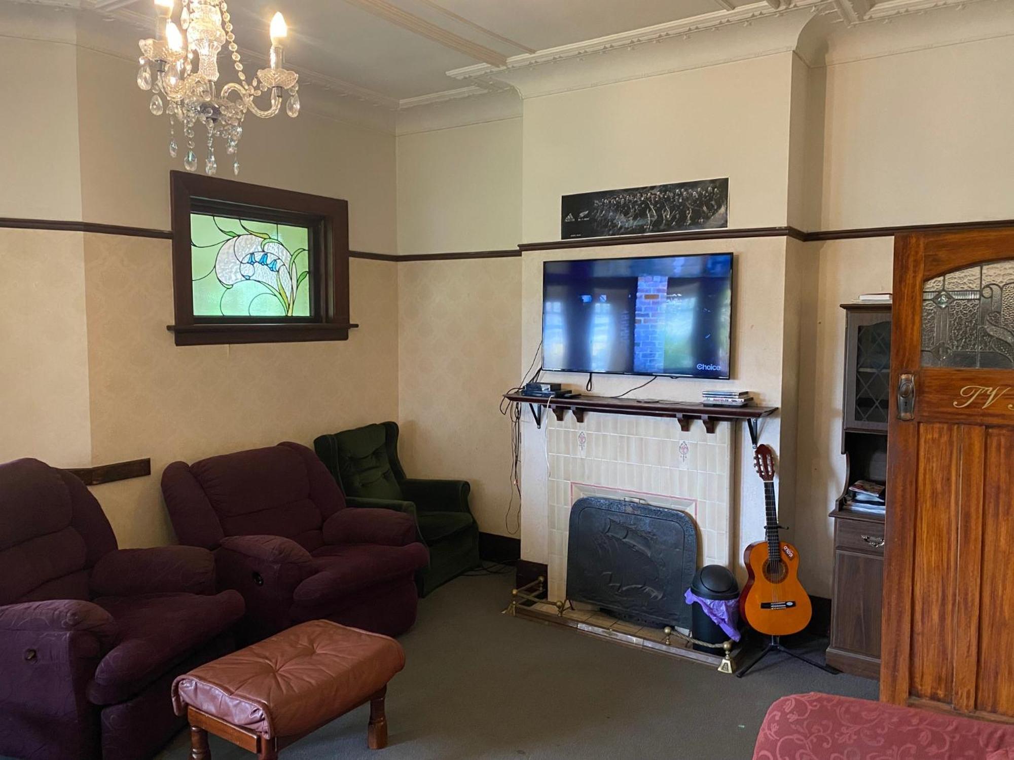 A Pousada Manor House Backpackers Dunedin Exterior foto